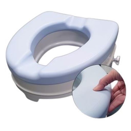 ELEVADOR WC CON TAPA 10cm - Alssa Medical