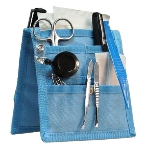 Organizador de bolsillo para enfermera color Azul + accesorios GRATIS